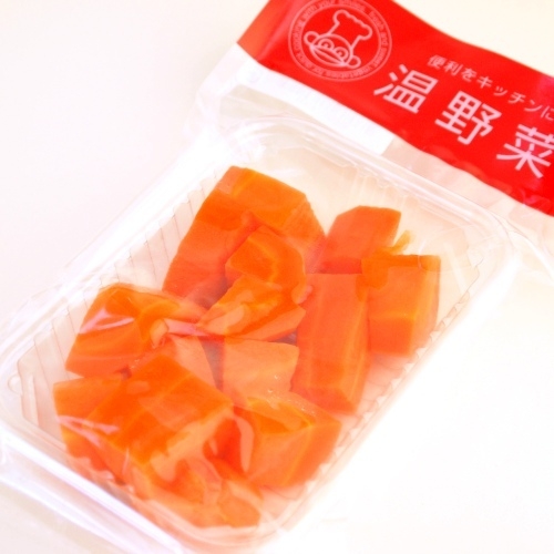 【温野菜】　にんじん　乱切り