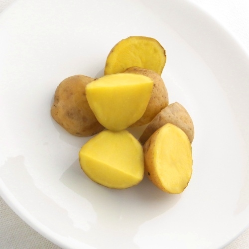 温野菜 インカの目覚め じゃがいも 皮付乱切り 商品について イエコックの宅配カット野菜を定期でお届け Iecook