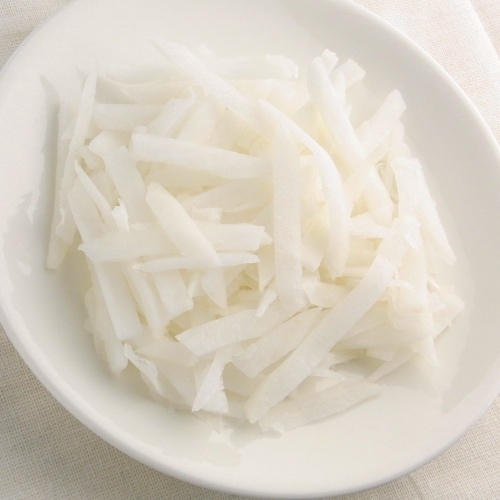 【冷野菜】　だいこん　短冊