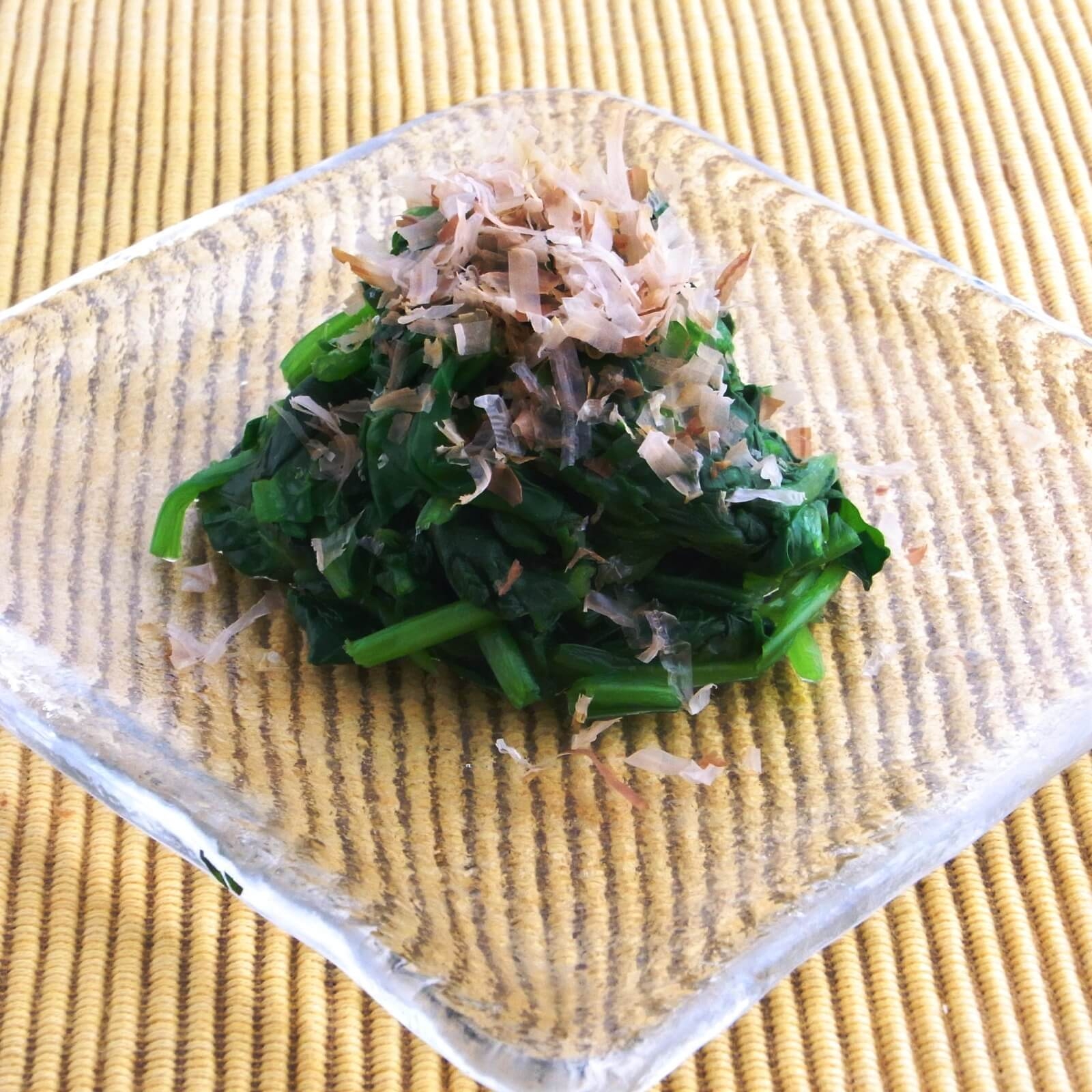 ほうれん草のおひたし ほうれん草のおひたし