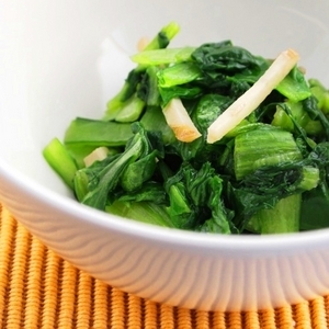 こまつ菜のさっぱり中華炒め