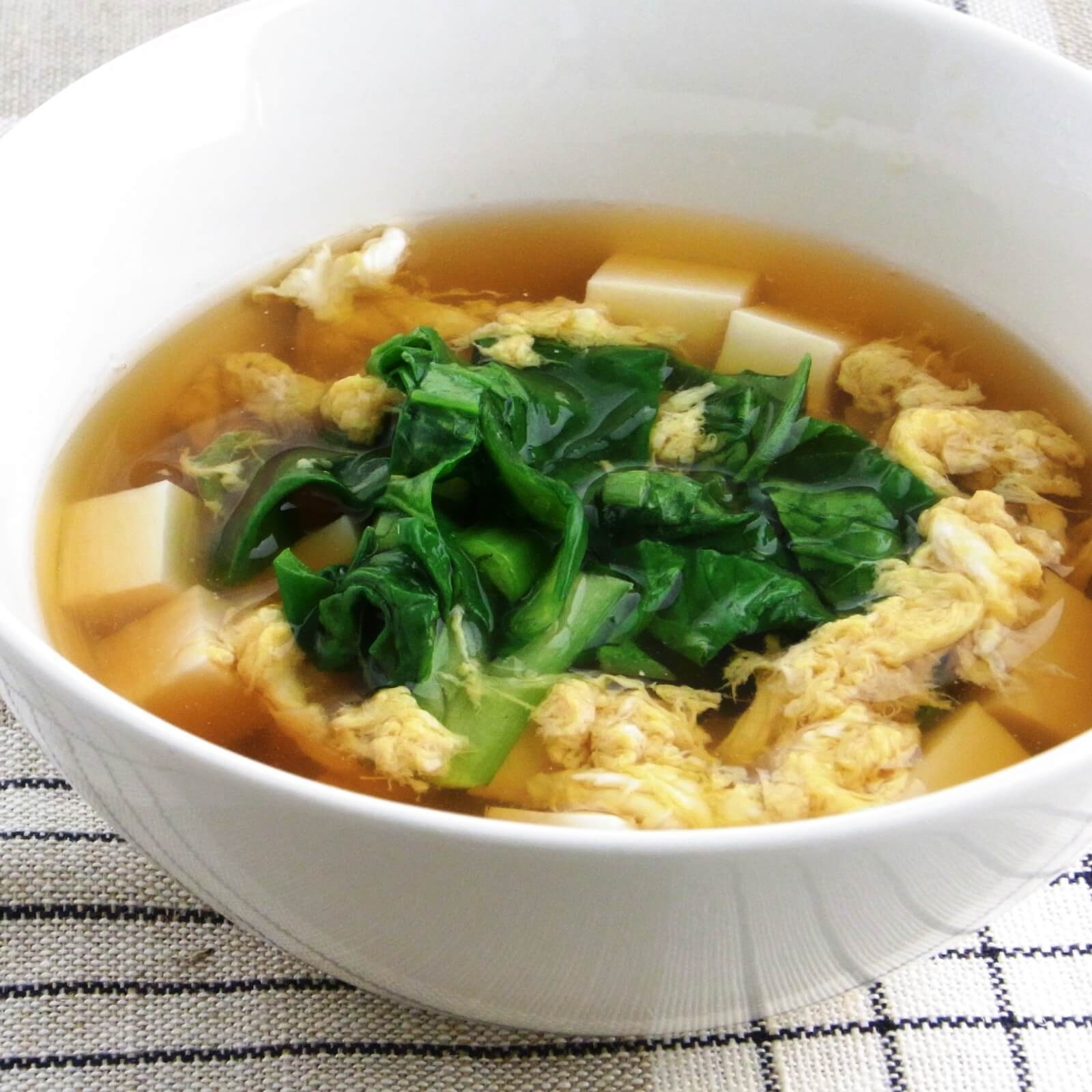 青菜のあっさり汁
