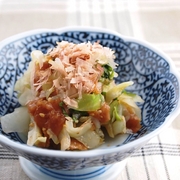 キャベツの梅干し和え