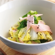 はくさいとハムのコールスロー