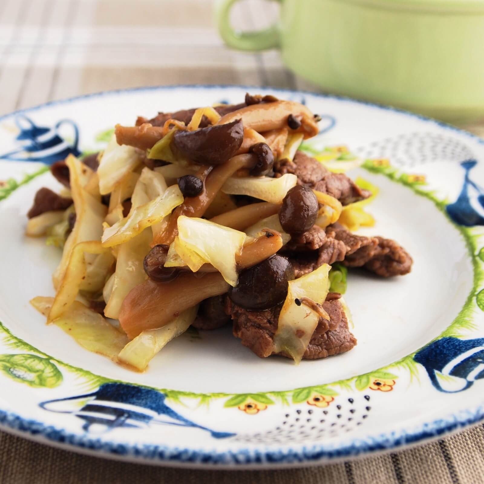 キャベツのすき焼き炒め煮 キャベツのすき焼き炒め煮