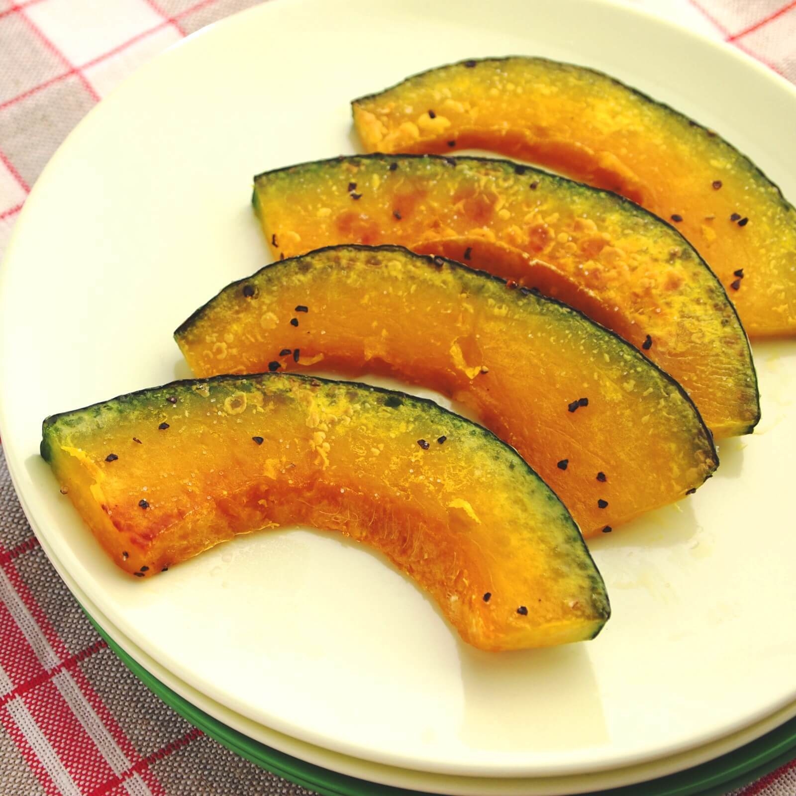 かぼちゃのステーキ かぼちゃのステーキ