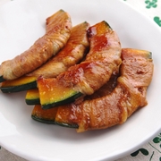 かぼちゃの豚肉巻き