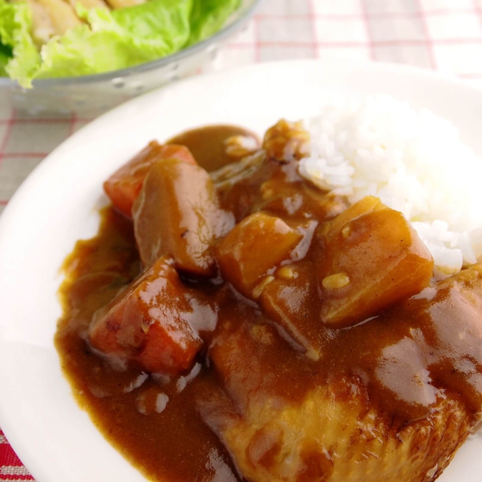 根菜たっぷり豆乳チキンカレー 根菜たっぷり豆乳チキンカレー
