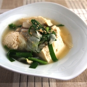 にらと白菜のみそ煮込み