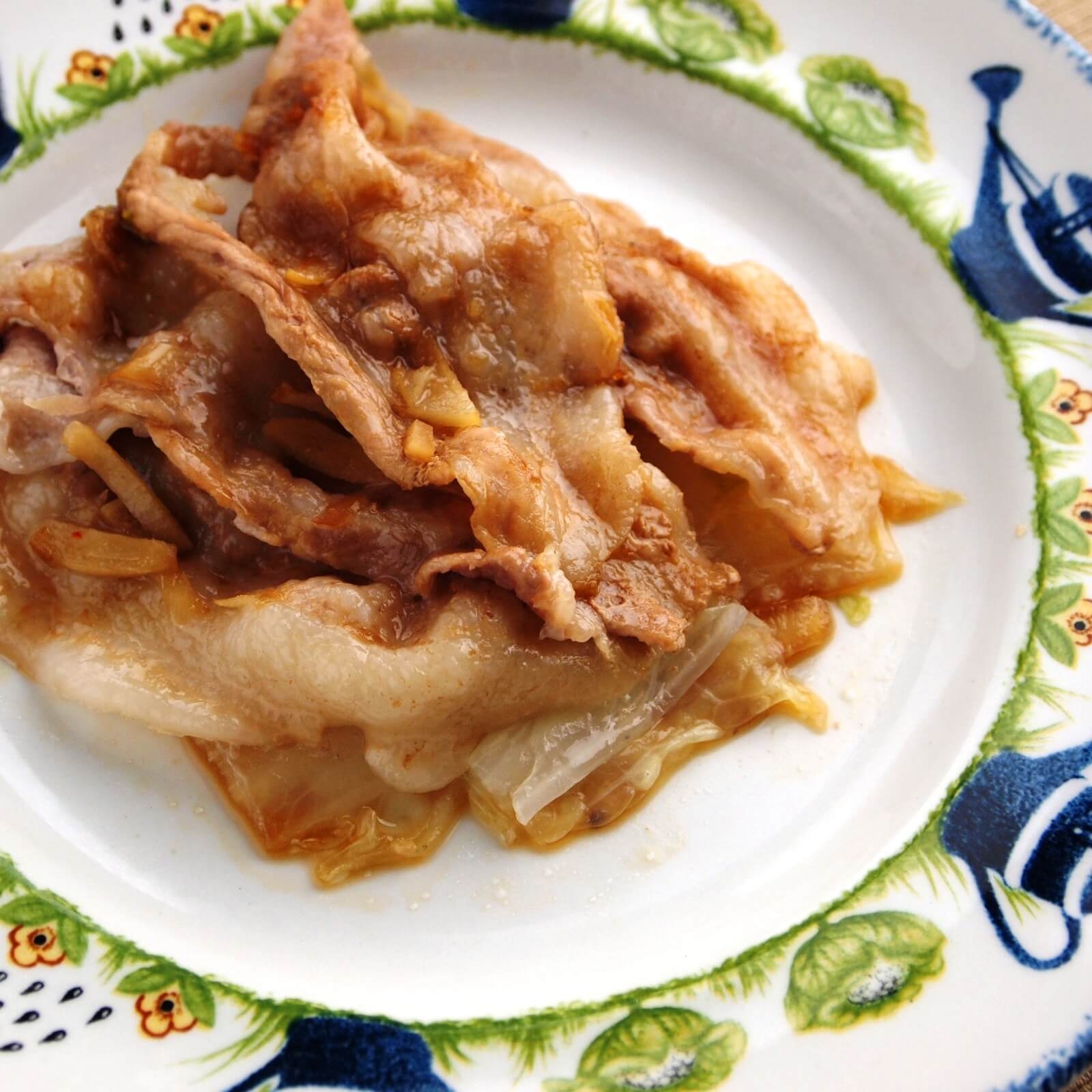 はくさいと豚肉の重ね蒸し