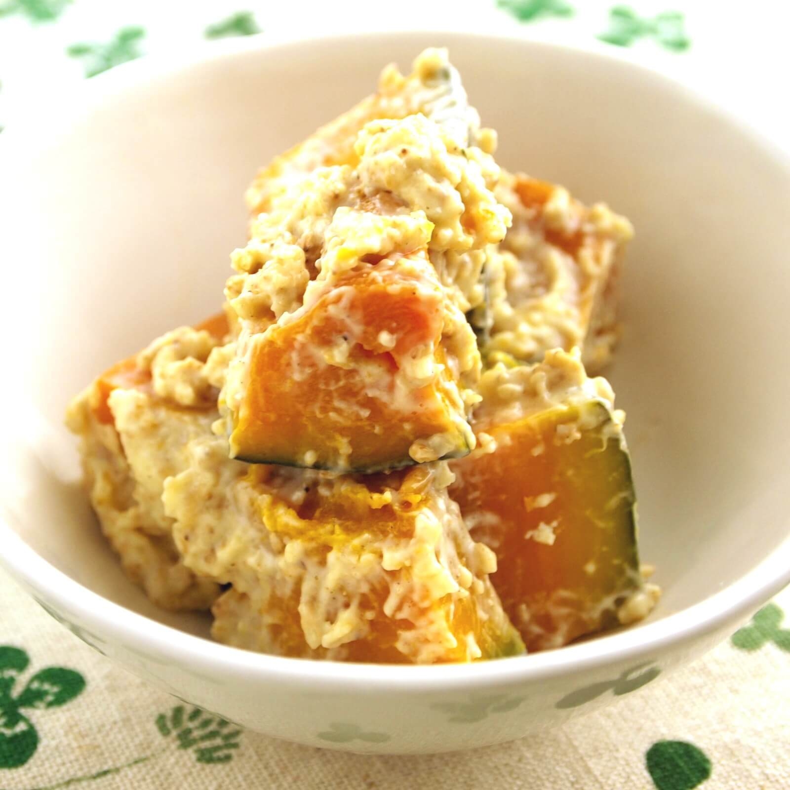 かぼちゃのごまマヨサラダ かぼちゃのごまマヨサラダ