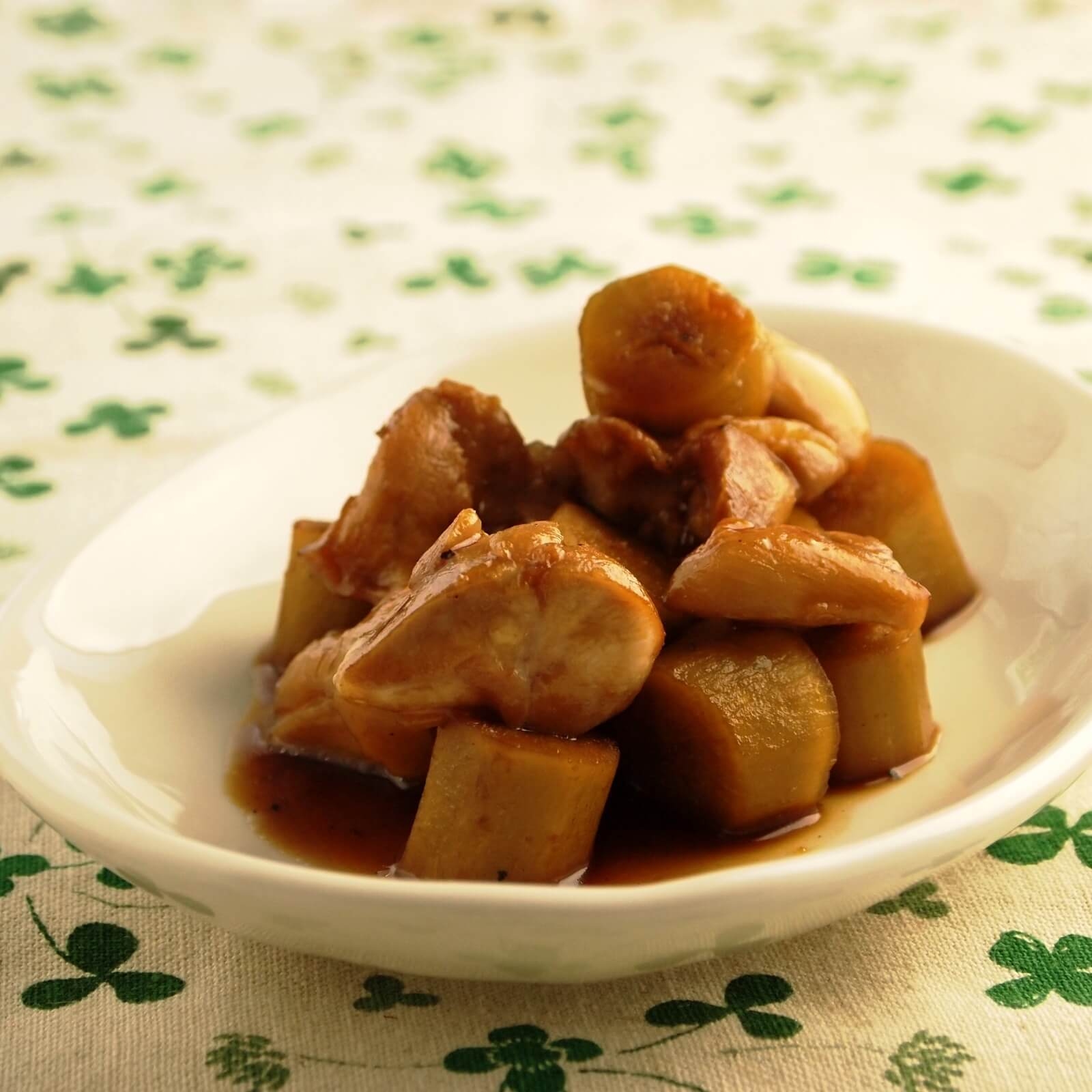 ごぼうと鶏肉の照り煮 ごぼうと鶏肉の照り煮