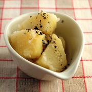 塩ゆでじゃがいものごま塩だれ 塩ゆでじゃがいものごま塩だれ