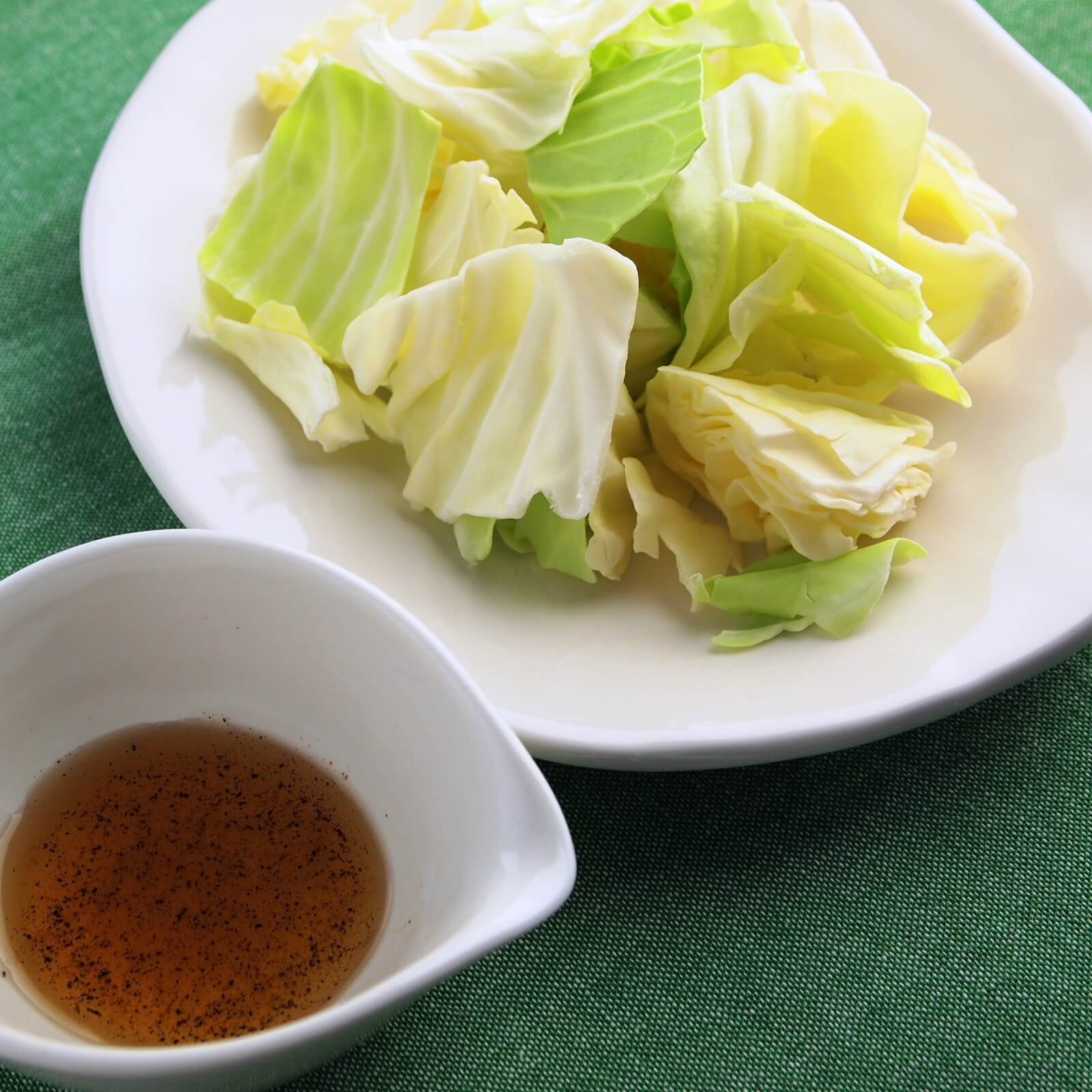 キャベツの塩だれ添え キャベツの塩だれ添え