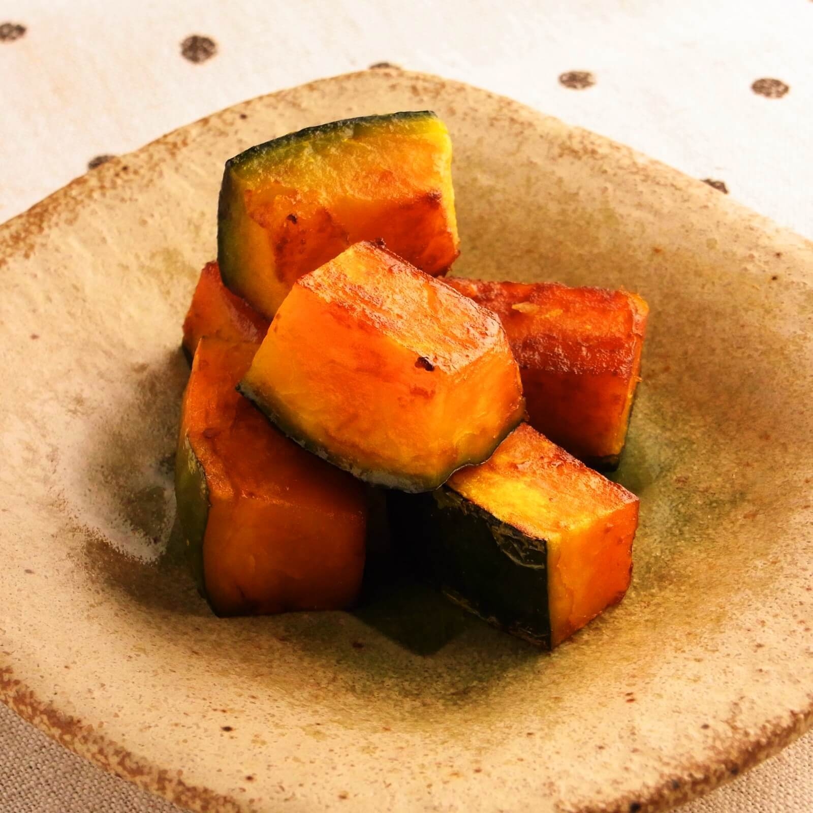 かぼちゃのしょうゆ焼き かぼちゃのしょうゆ焼き