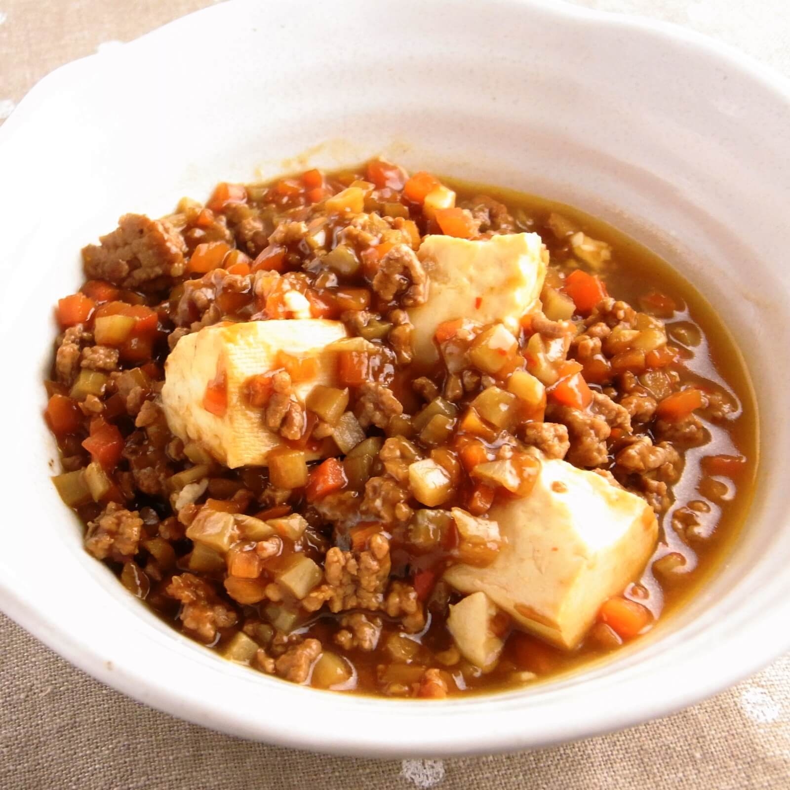 根菜たっぷりマーボ豆腐 根菜たっぷりマーボ豆腐