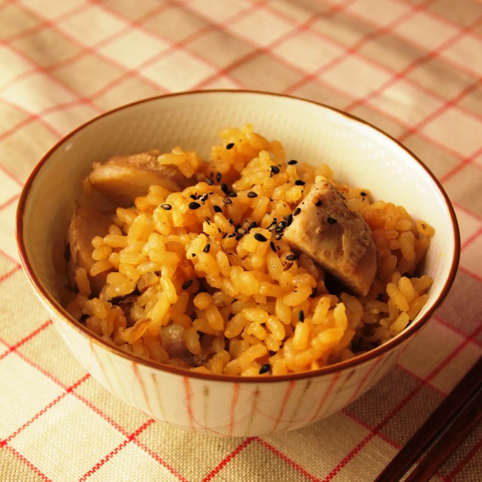 さといもとしょうがの混ぜごはん さといもとしょうがの混ぜごはん