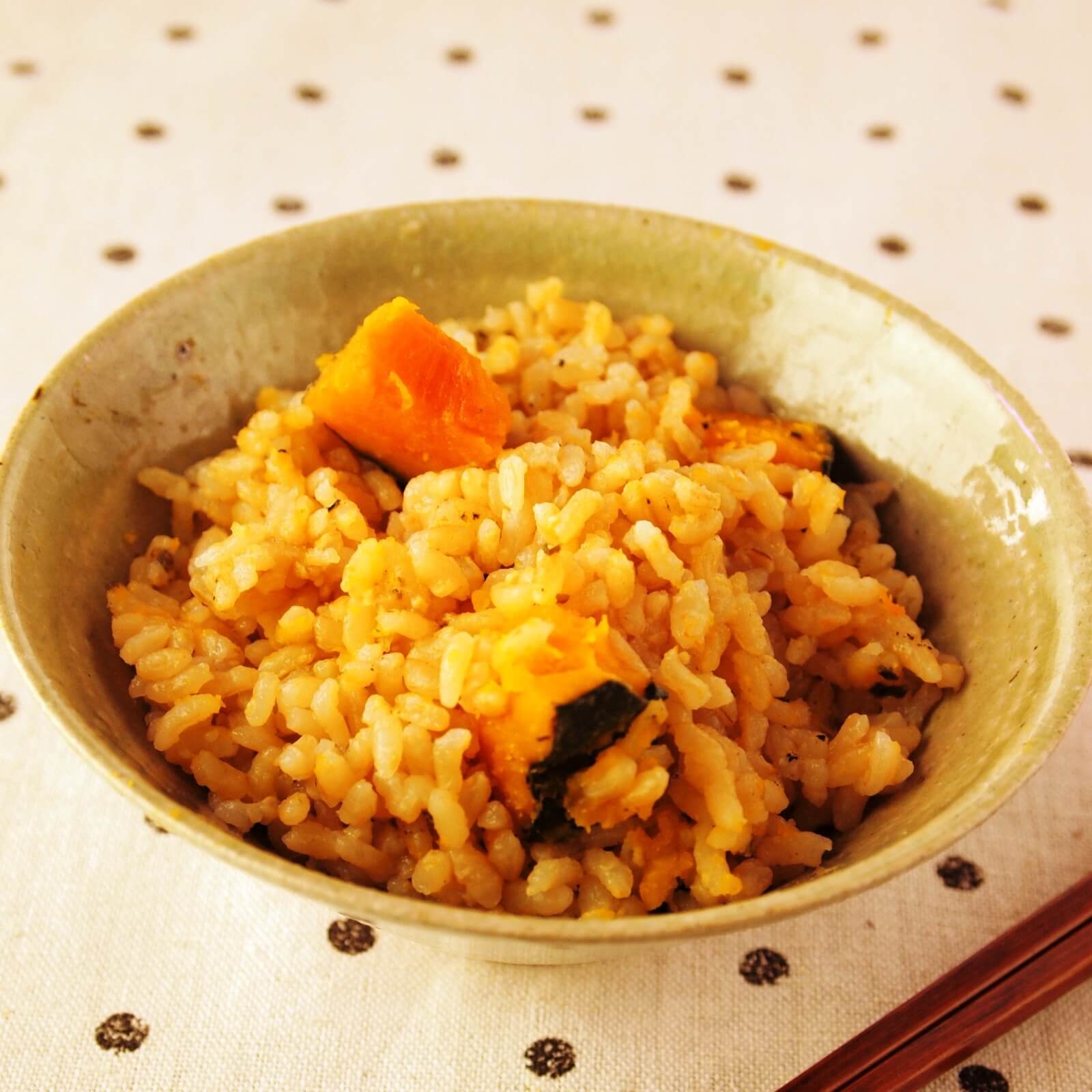 かぼちゃのシンプルごはん かぼちゃのシンプルごはん