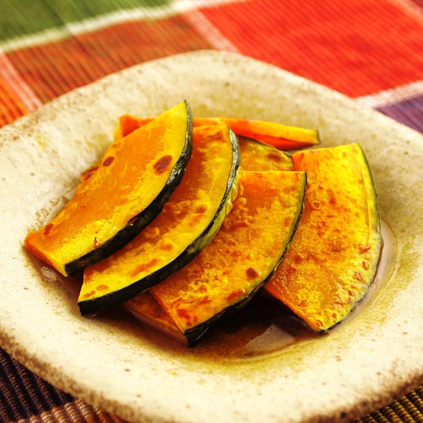 かぼちゃの焼きびたし かぼちゃの焼きびたし