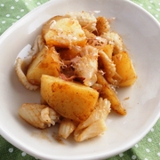 じゃがいもといかのバターソテー じゃがいもといかのバターソテー