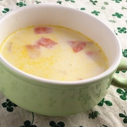 にんじんのホワイトスープ