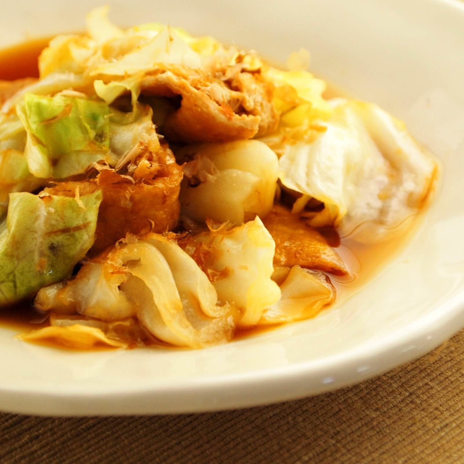 キャベツの煮びたし キャベツの煮びたし