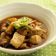 なすと豚肉の煮込み