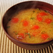トマトのみそ汁