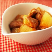 だいこんと豚肉のオイスターソース煮