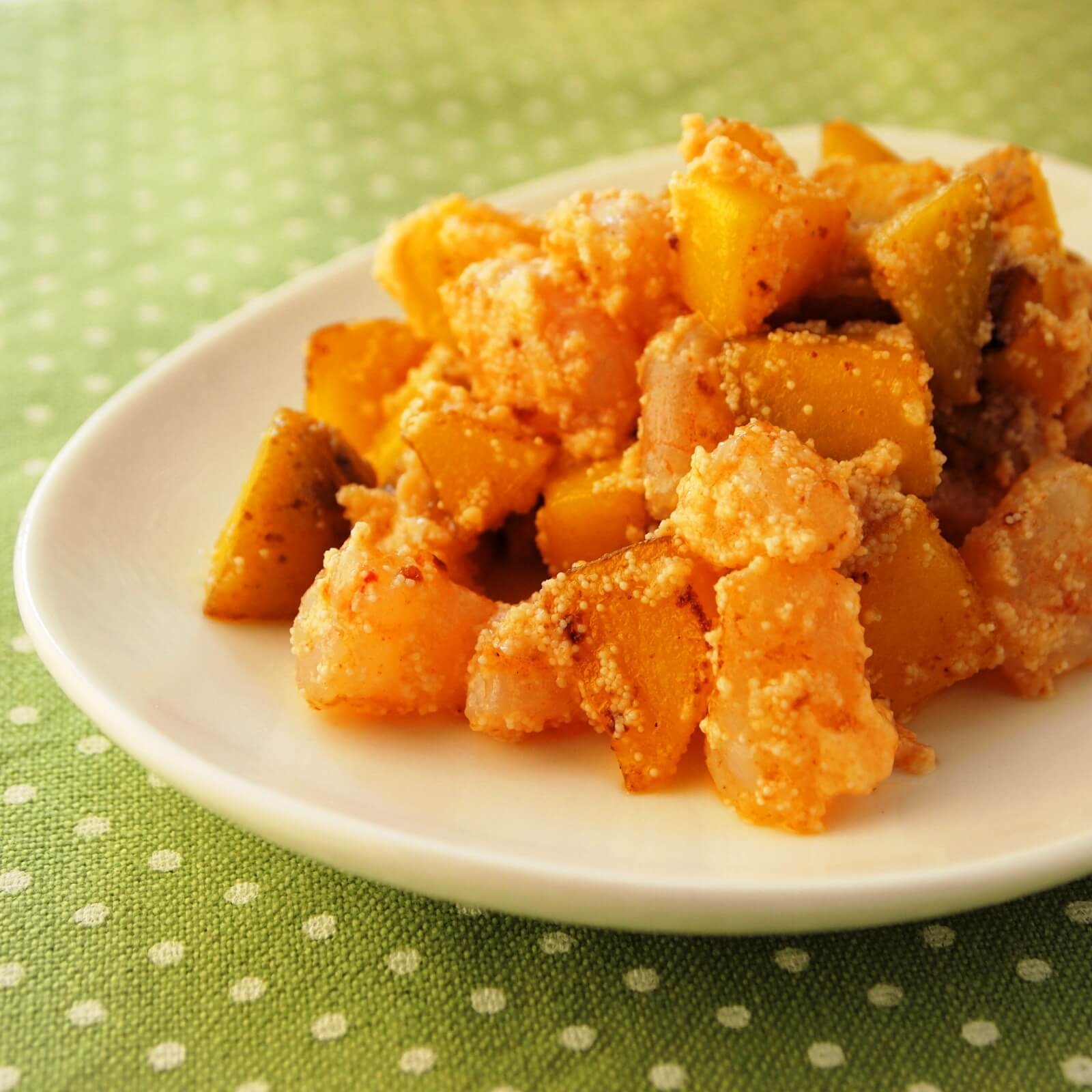 じゃがえびのめんたいマヨ炒め じゃがえびのめんたいマヨ炒め