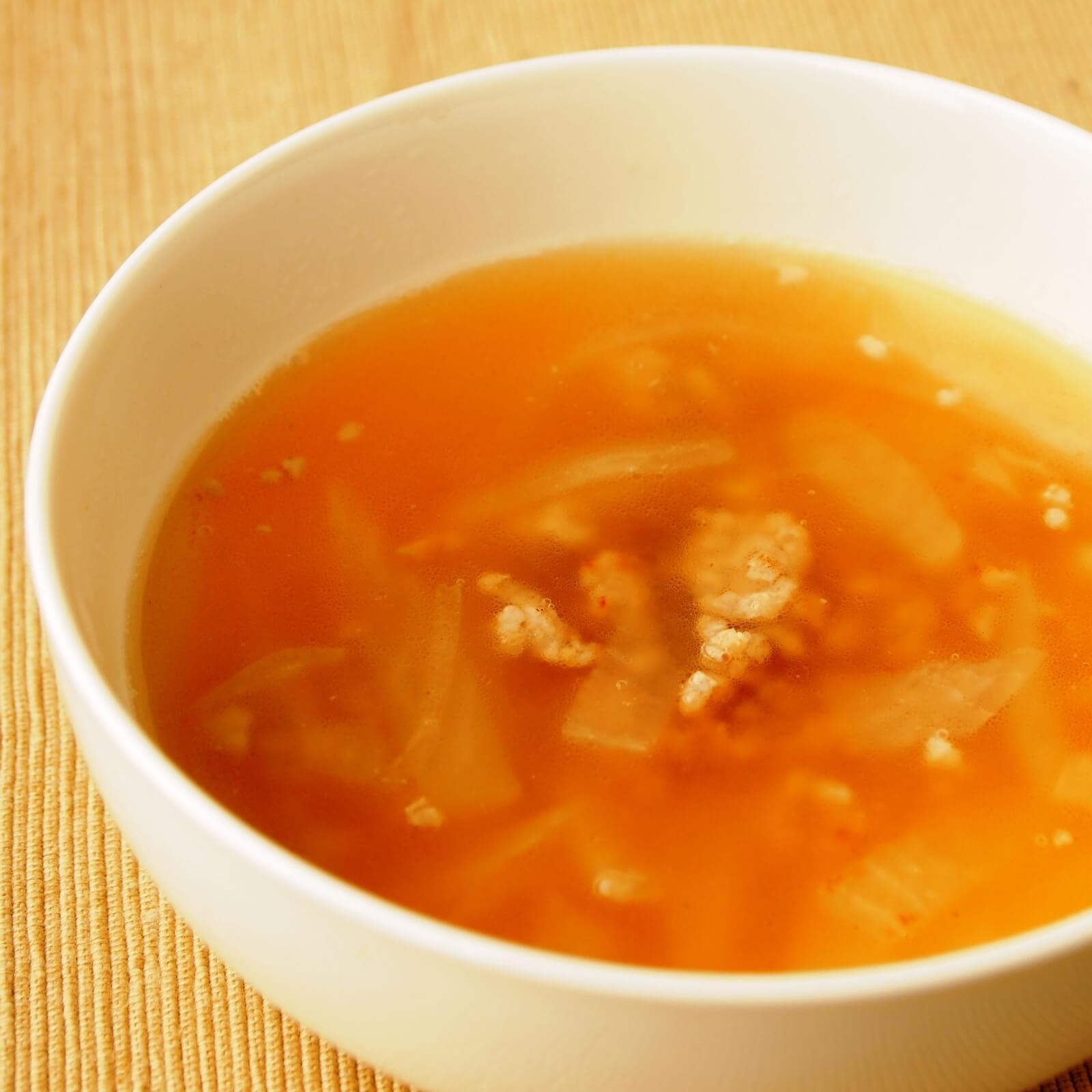 だいこんとひき肉のスープ だいこんとひき肉のスープ