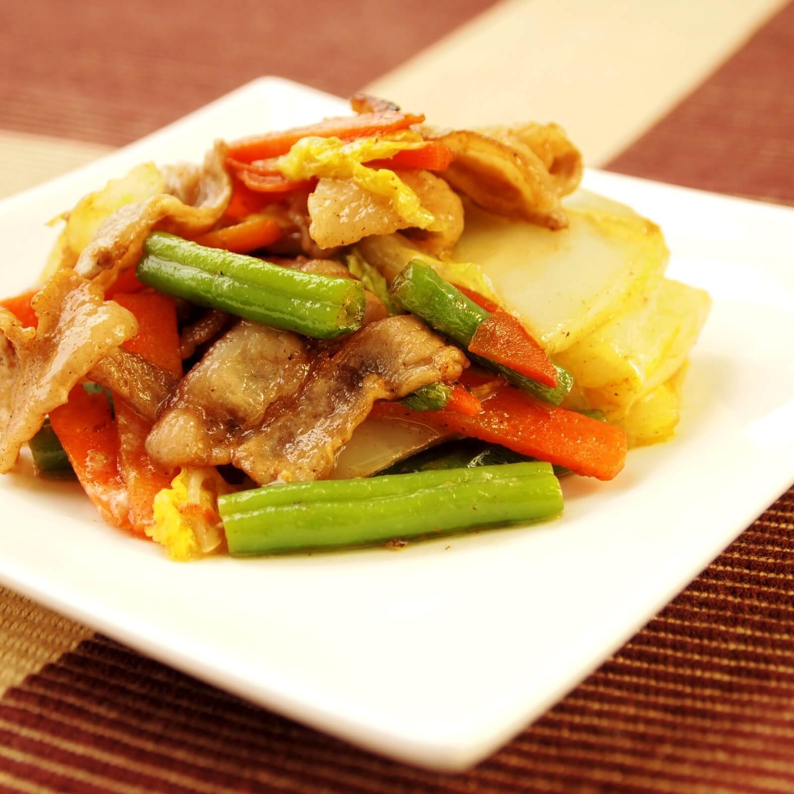 八宝菜風マヨ炒め 八宝菜風マヨ炒め