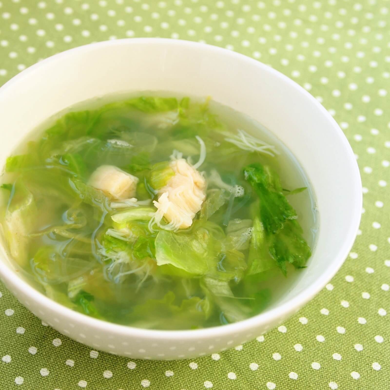 レタスのはるさめスープ レタスのはるさめスープ